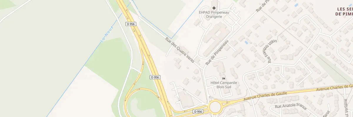 Plan du 45 Rue des 4 Vents à Vineuil