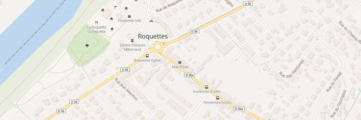 Plan du 11 Rue Clément Ader à Roquettes