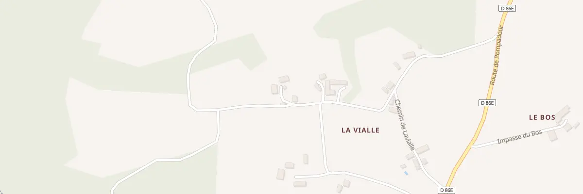 Plan du 5028 Lavialle à Lascaux