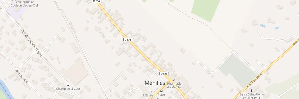 Plan du 78 Rue Aristide Briand à Ménilles