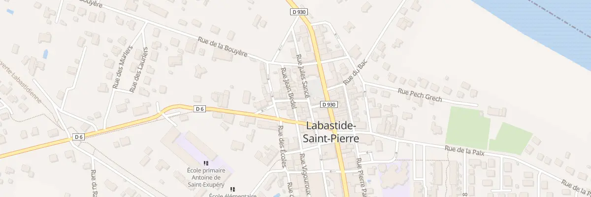 Plan du 4 Rue de Verdun à Labastide-Saint-Pierre