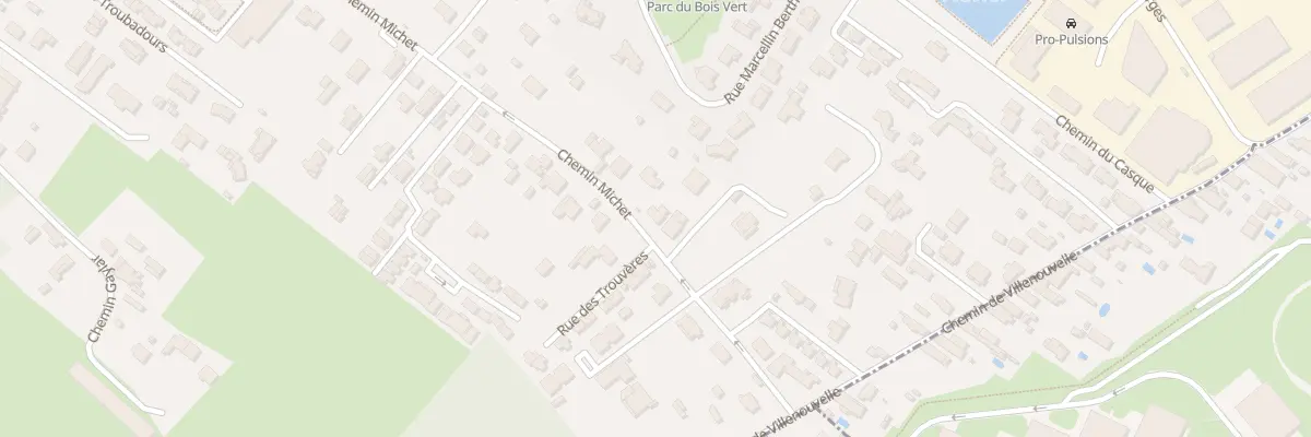 Plan du 25 Che Michet à Cugnaux