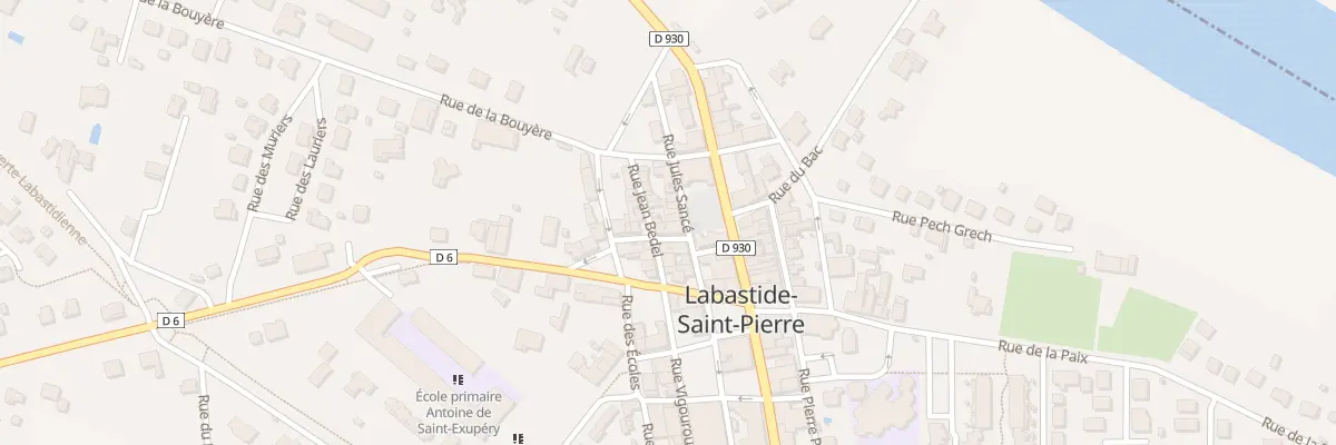 Plan du 9 Rue Jules Sancé à Labastide-Saint-Pierre