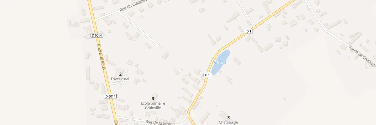 Plan du 17 Rue de la Grand Mare à Val d’Orger