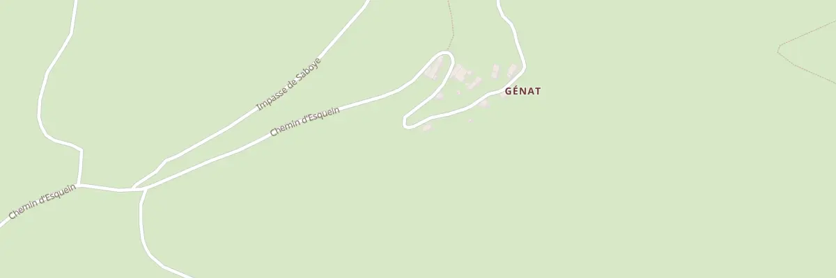 Plan du 5150 Genat à Esplas-de-Sérou