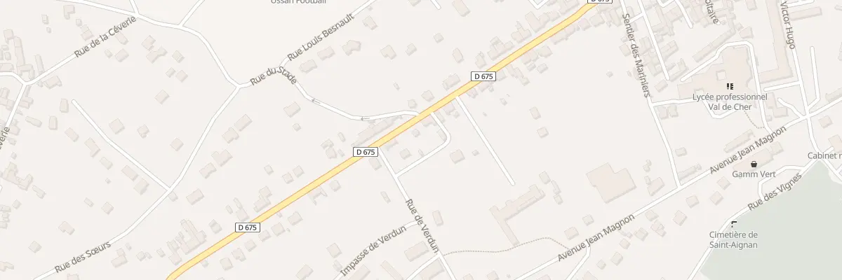 Plan du 77 Av Gambetta à Saint-Aignan