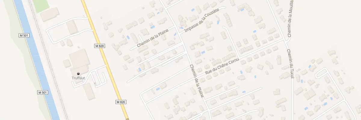 Plan du 53 Che de la Plaine à Saint-Jory