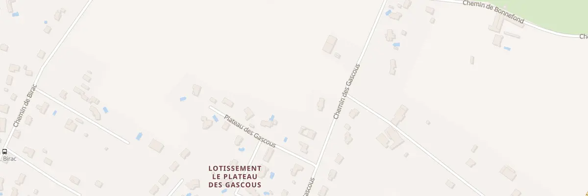Plan du 491 Che des Gascous à Montauban