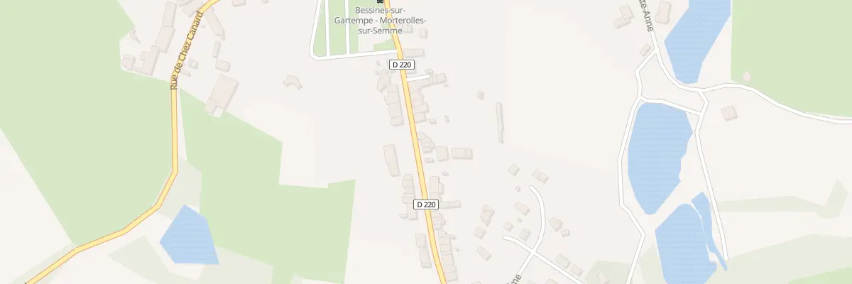 Plan du 33 Av de Chez Maillard à Bessines-sur-Gartempe