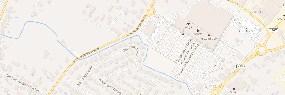 Plan du 29 Rue Pablo Casals à Montauban