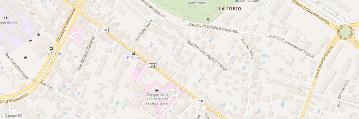 Plan du 53 Av Charles de Gaulle à Montauban