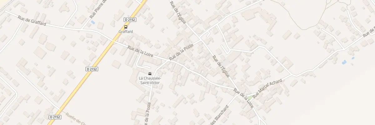 Plan du 14 Rue de la Loire à La Chaussée-Saint-Victor