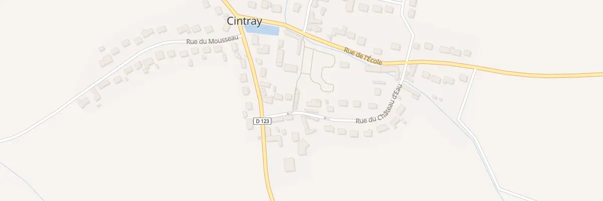 Plan du 15 Rue du Château d’Eau à Cintray