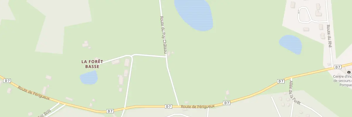 Plan du 178 Rte du Puy Château à Arnac-Pompadour