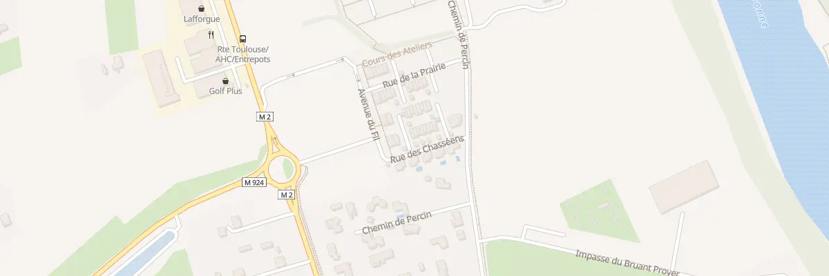 Plan du 694F Rue de la Prairie à Seilh