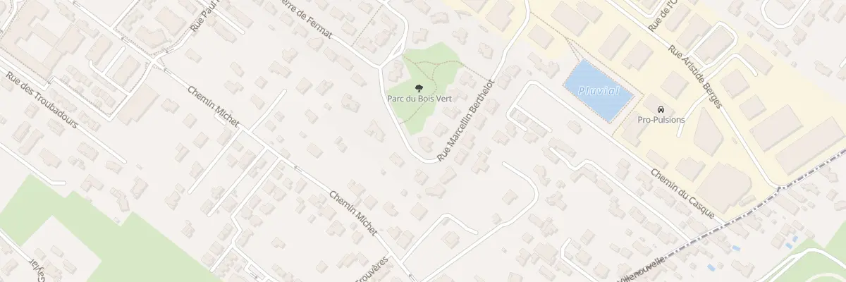 Plan du 1 Rue Marcellin Berthelot à Cugnaux