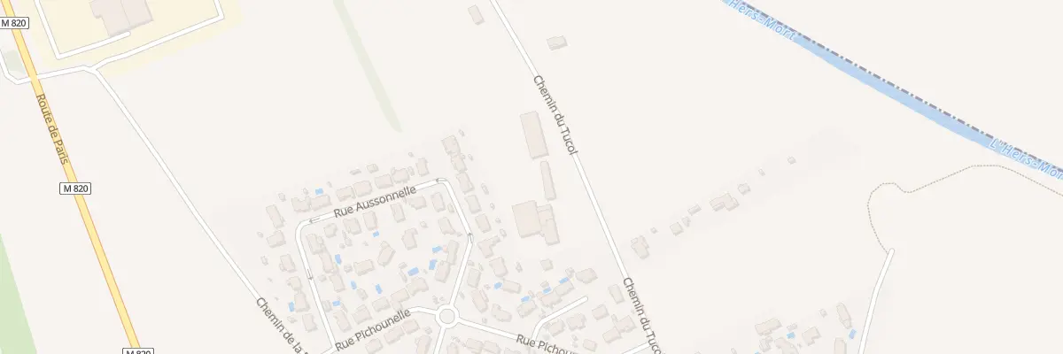 Plan du 79 Che de Tucol à Saint-Jory