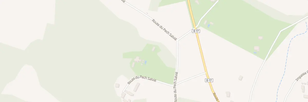 Plan du 5375F Pech Salvie à Payrignac
