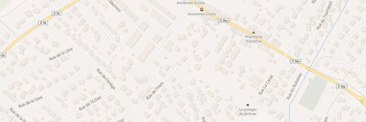 Plan du 24 Rue Clément Ader à Roquettes