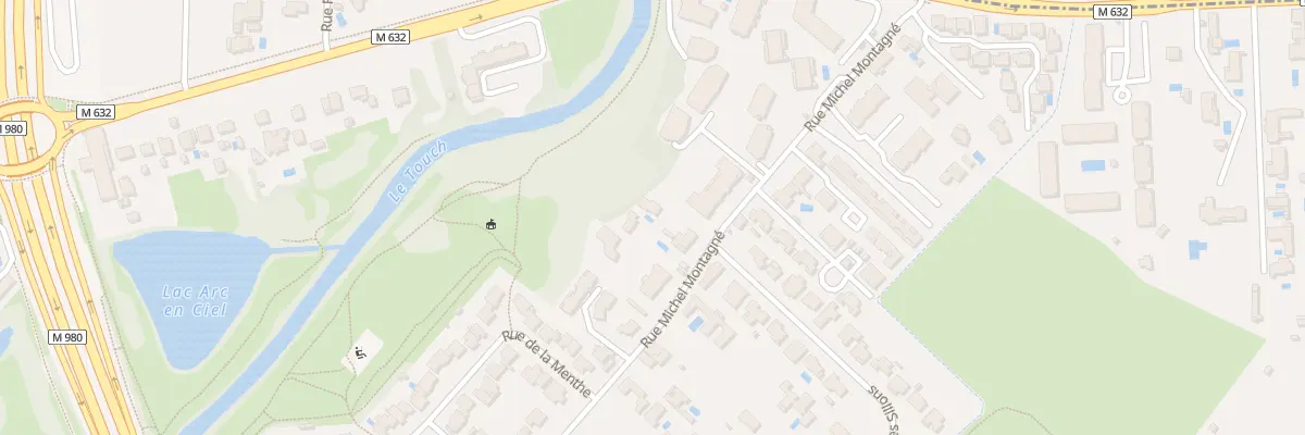 Plan du 14B Rue Michel Montagne à Tournefeuille