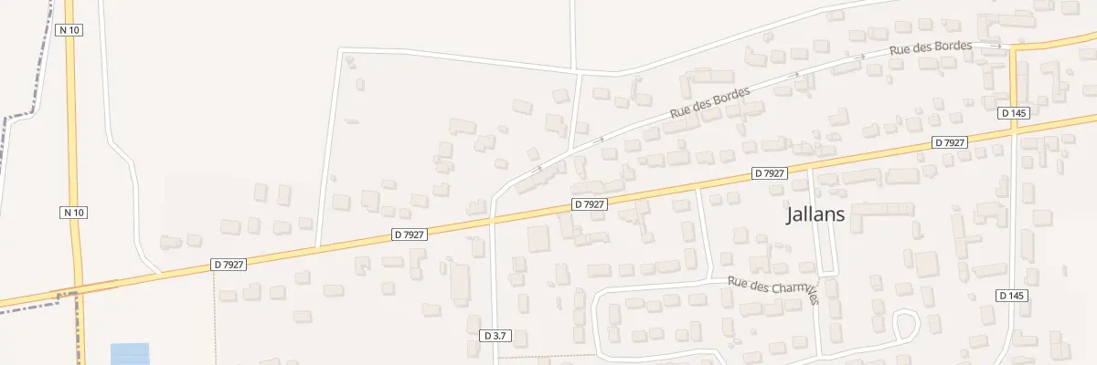 Plan du 35 Rue de la République à Jallans