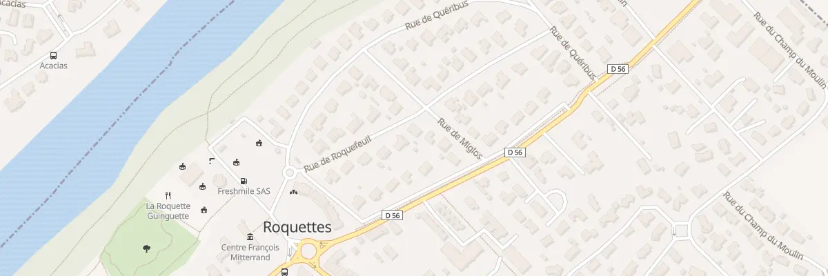 Plan du 12 Rue de Roquefeuil à Roquettes
