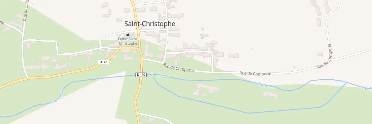 Plan du 4 Rue de la Forge à Saint-Christophe