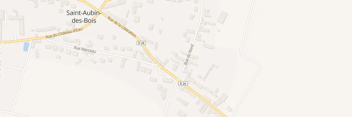 Plan du 1B Rue du Nord à Saint-Aubin-des-Bois