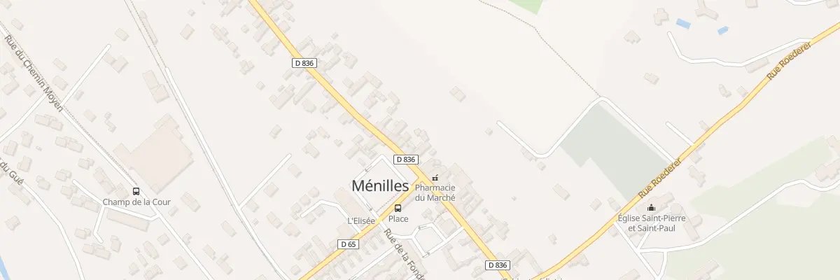Plan du 66 Rue Aristide Briand à Ménilles