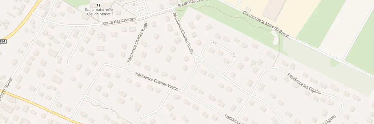 Plan du 42 Res Charles Yvelin à Courcelles-sur-Seine