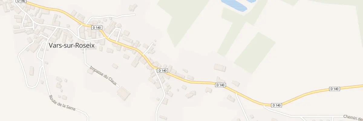 Plan du 71 Rue De L’Abbaye De La Regle à Vars-sur-Roseix