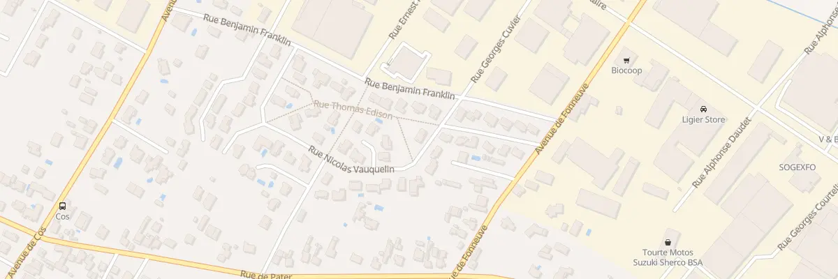 Plan du 27 Rue Nicolas Vauquelin à Montauban