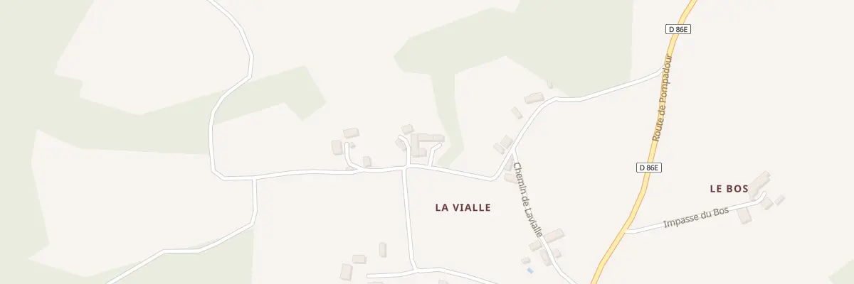 Plan du 5033 Lavialle à Lascaux
