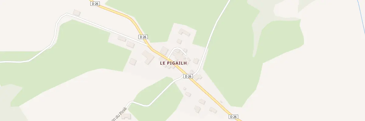 Plan du 36 Pigail Hameau à Carla-Bayle
