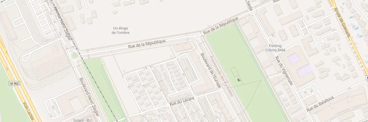Plan du 90 Rue du Sirocco à Beauzelle