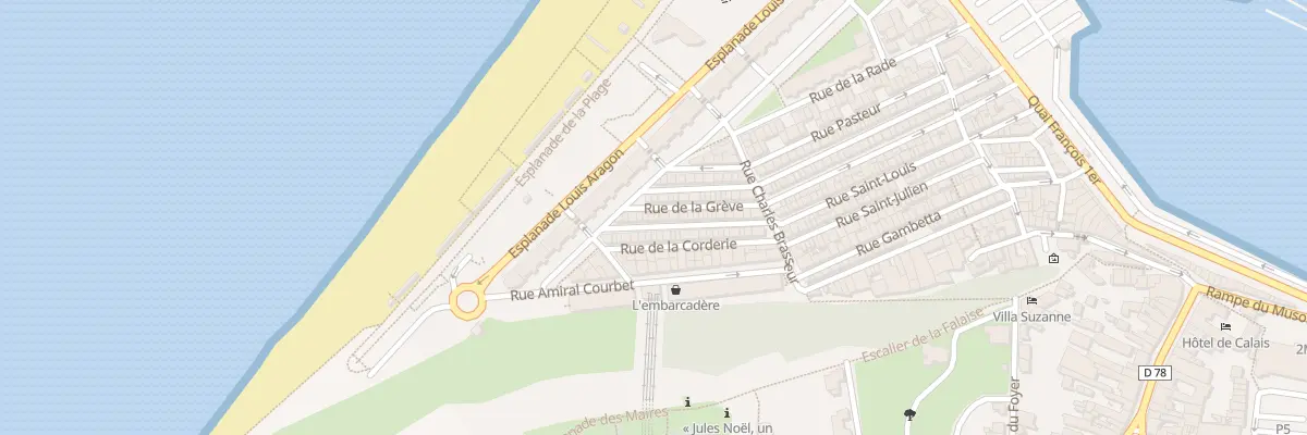 Plan du 29B Rue de la Grève au Tréport