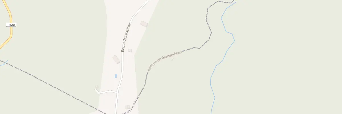 Plan du 876 Clots de Poux à Massat