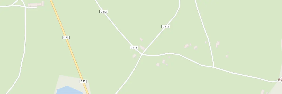 Plan du 30 Les Landes à Château-Chervix