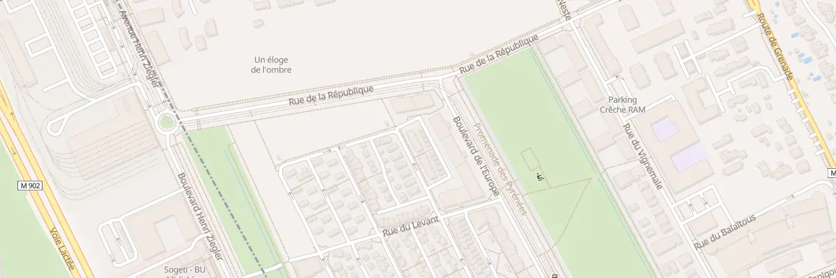 Plan du 88 Rue du Sirocco à Beauzelle