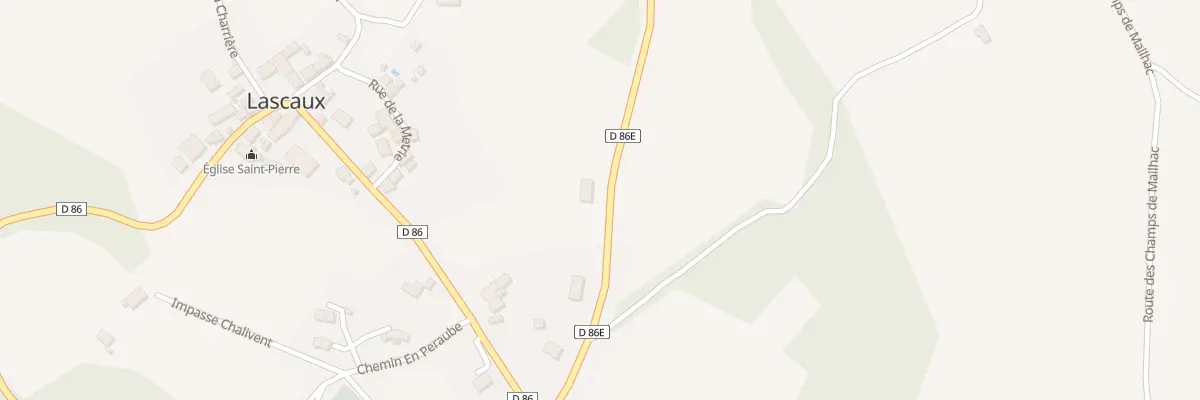 Plan du 5148 Le Bourg à Lascaux