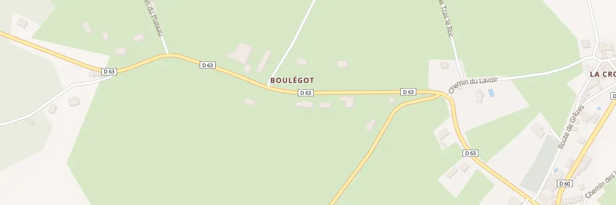 Plan du 1118B Boulegot aux Coteaux Périgourdins
