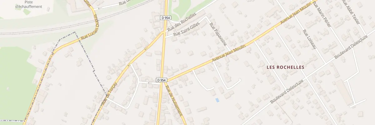 Plan du 78B Av Jean Moulin à Dreux
