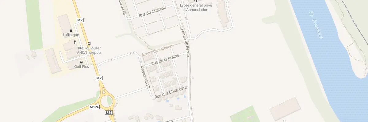Plan du 1 Rue de la Prairie à Seilh