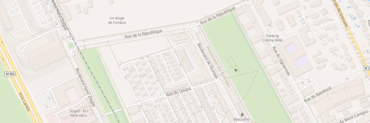 Plan du 82 Rue du Sirocco à Beauzelle