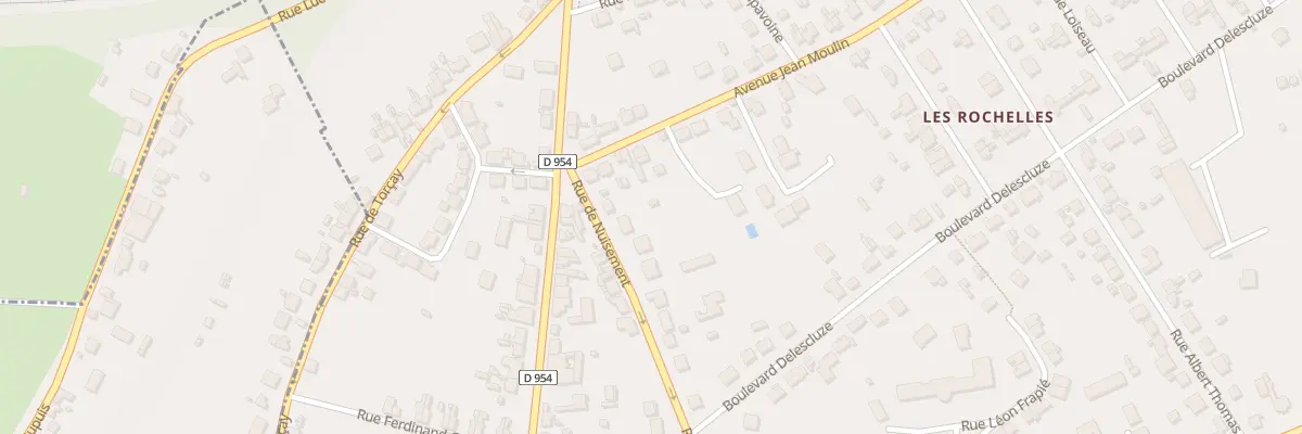 Plan du 3 Rue de Nuisement à Dreux