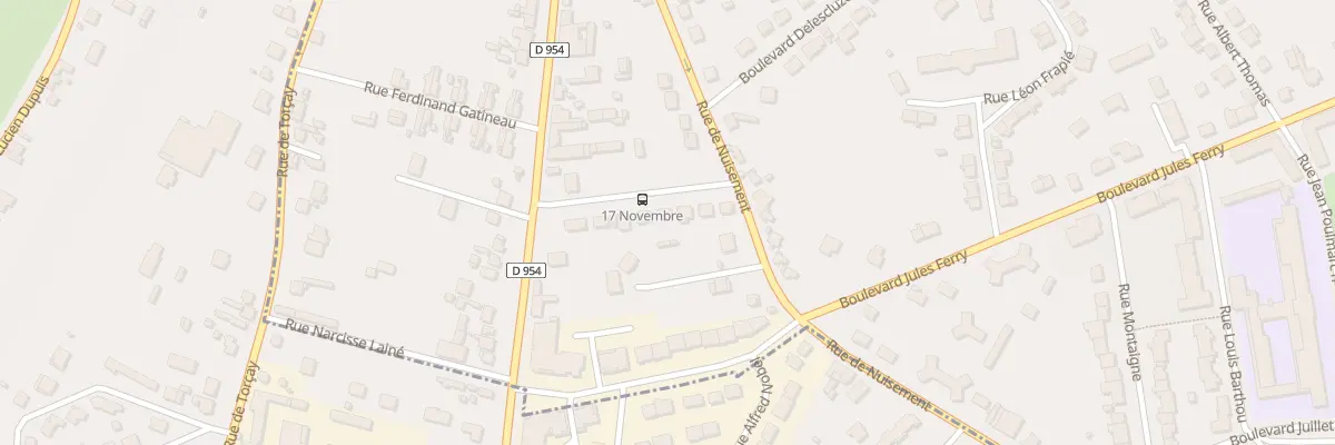 Plan du 12 Rue du 17 Novembre à Dreux
