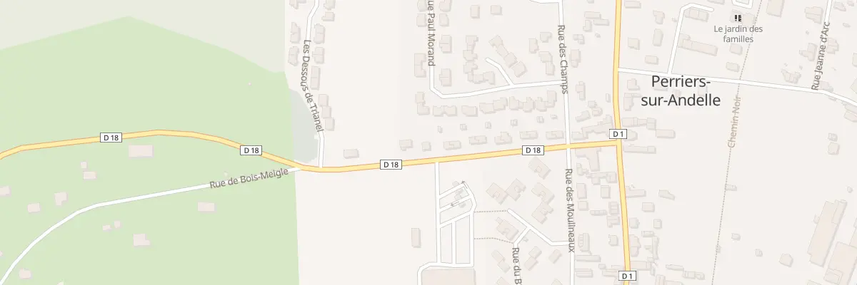 Plan du 26 Rue des Canadiens à Perriers-sur-Andelle