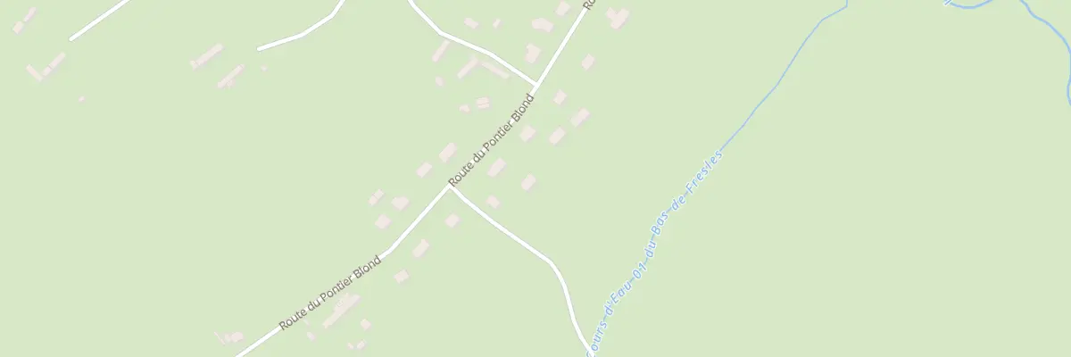 Plan du 7 Rte du Pontier Blond à Mesnières-en-Bray