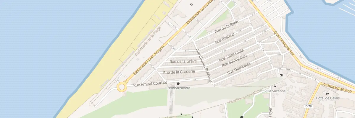 Plan du 26 Rue de la Grève au Tréport