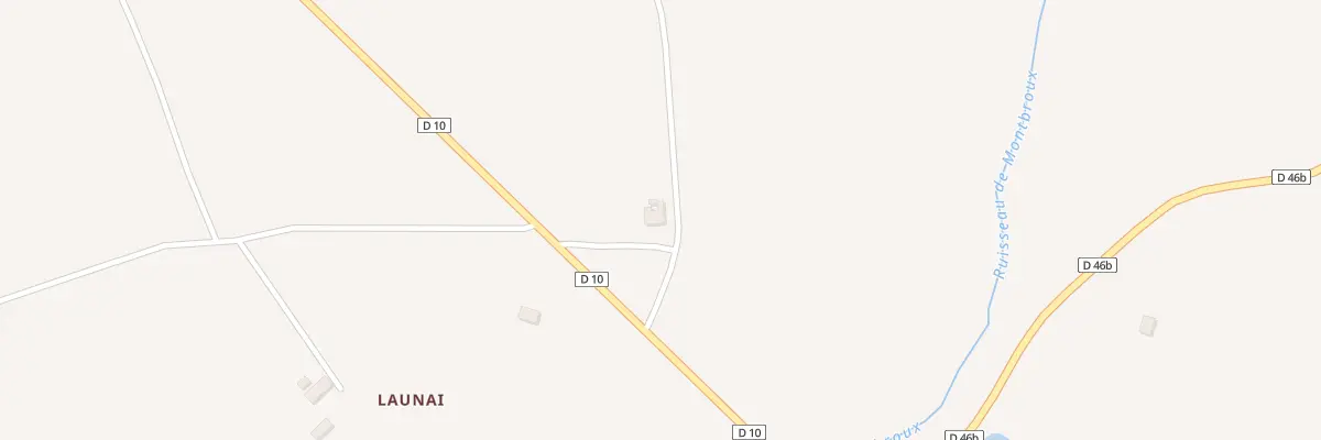 Plan du 1 Les Places à Roussines